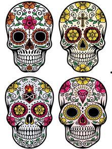 欧美骷髅图片大全集,惊悚与艺术的完美融合